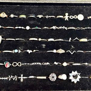 Costume jewelry rings